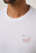 Travis Mathew Founding Member Tee | White