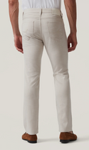 34 Heritage Courage Straight Leg Pants in Cream Cross Twill