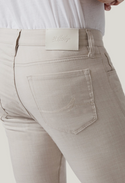 34 Heritage Courage Straight Leg Pants in Cream Cross Twill