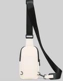 Psycho Bunny Mens Rubberized Crossbody | Pristine
