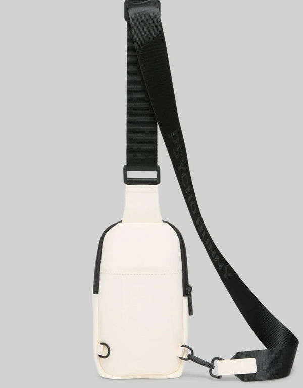 Psycho Bunny Mens Rubberized Crossbody | Pristine