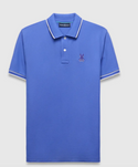 Psycho Bunny Mens Brad Pique Polo | Amparo Blue