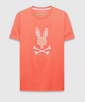 Psycho Bunny Mens Brad Graphic Tee | Amberglow