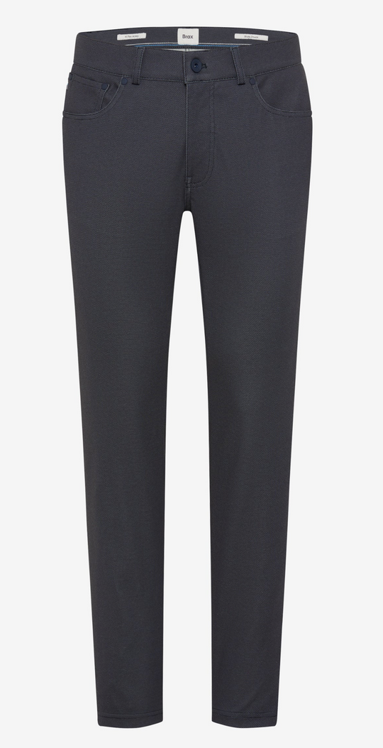 Brax Hi-Flex Jersey Pant Chuck | Navy