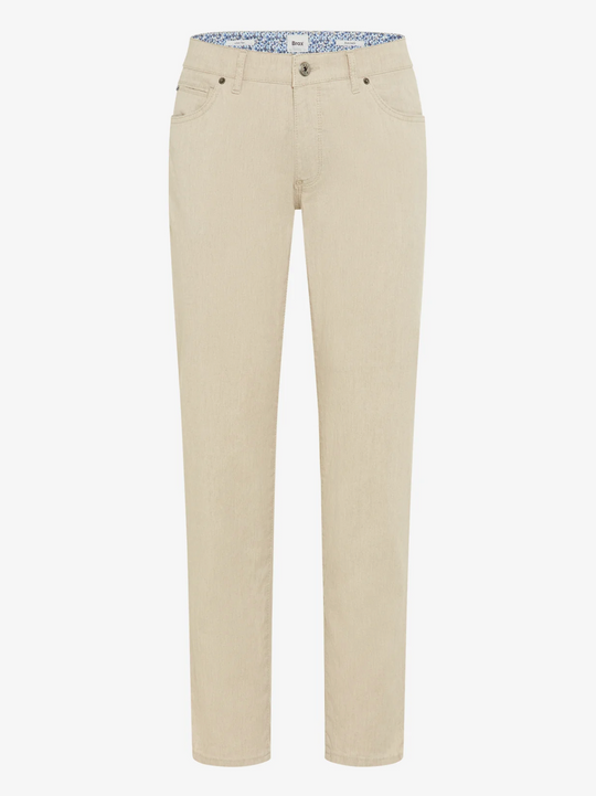Brax Linen Mix Structure Pant | Beach