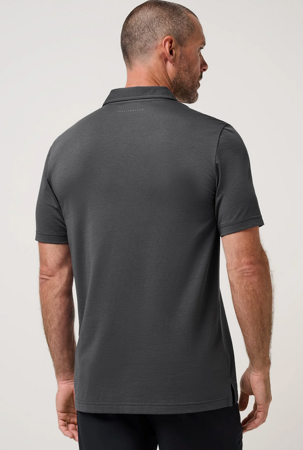 Travis Mathew Performance Jersey Marina Polo | Ebony
