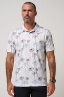 Travis Mathew Featherweight Palms Polo | White
