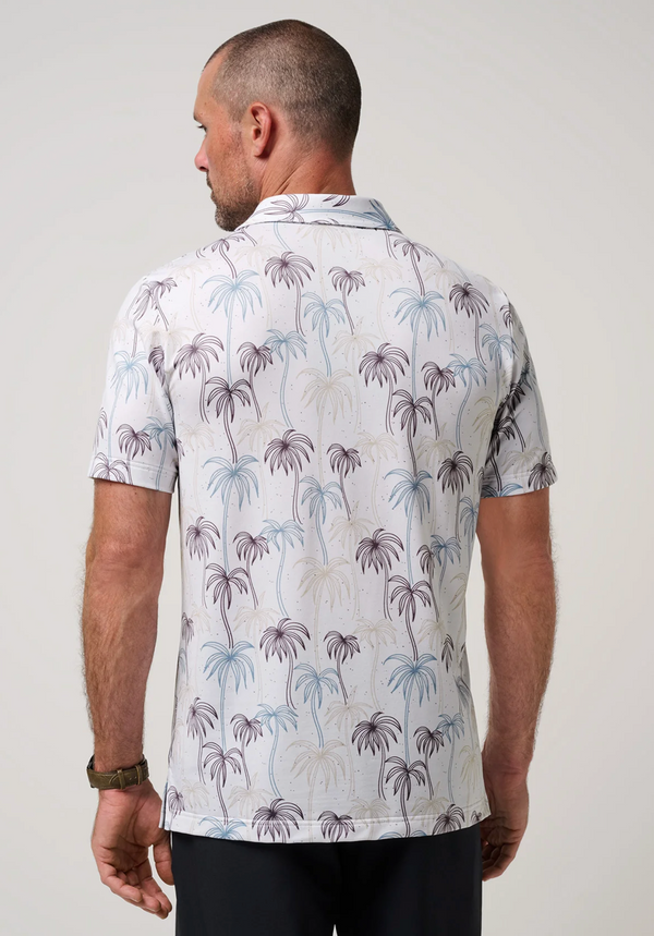 Travis Mathew Featherweight Palms Polo | White