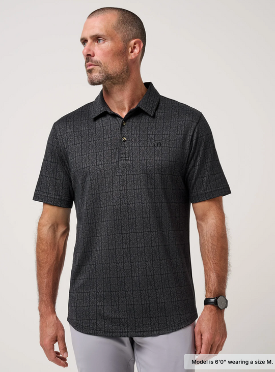 Travis Mathew Cabana Polo | Ebony