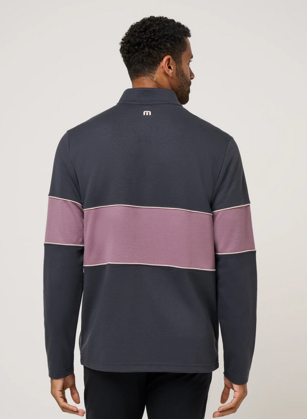 Travis Mathew Better Than Ever Quarter Zip | Ebony