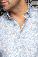 Au Noir Stretch Shirt | TITO, Sky Blue