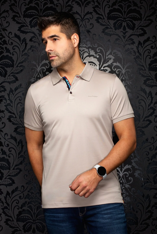 Au Noir Polo | EAGLE, Stone