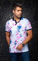 Au Noir Polo Shirt | BLOSSOMRAIN, Fushia