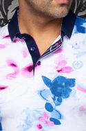 Au Noir Polo Shirt | BLOSSOMRAIN, Fushia