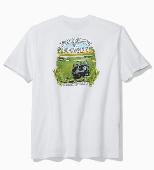 Tommy Bahama Fairway to Heaven Graphic T-Shirt | White