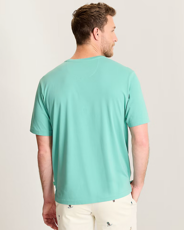 Tommy Bahama Bali Skyline V-Neck T-Shirt | Azure Water