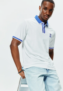 Psycho Bunny Mens Ridley Performance Pique Polo | White