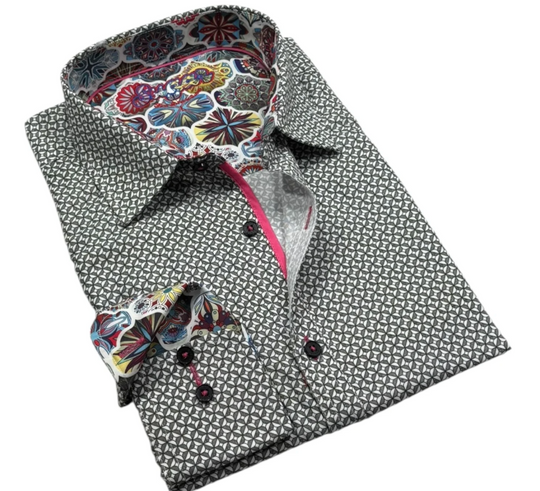 Sugar Long Sleeve Shirt GLASCOW | Pepper