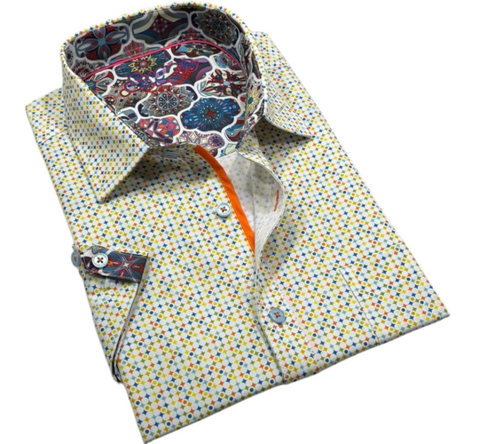 Sugar Short Sleeve Shirt BARELLA | Cloud