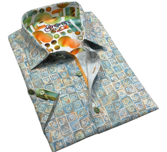 Sugar Short Sleeve Shirt PURDUE | Sunset
