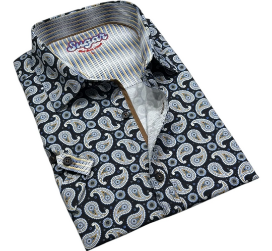 Sugar Short Sleeve Shirt PLATEAU | Navy