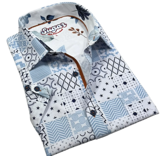 Sugar Short Sleeve Shirt MIRAGE | Sky