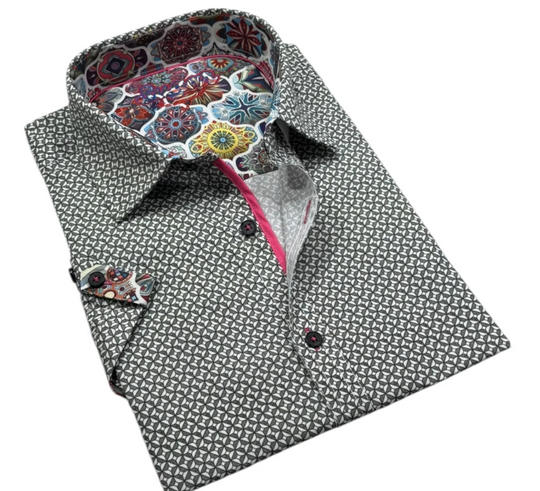 Sugar Short Sleeve Shirt GLASCOW | Pepper