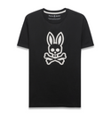 Psycho Bunny Mens Graphic Tee Elijah | Black