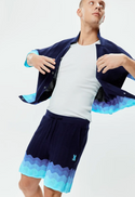 Psycho Bunny Holden Knit Short 6" | Evening Blue