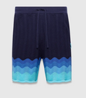 Psycho Bunny Holden Knit Short 6" | Evening Blue