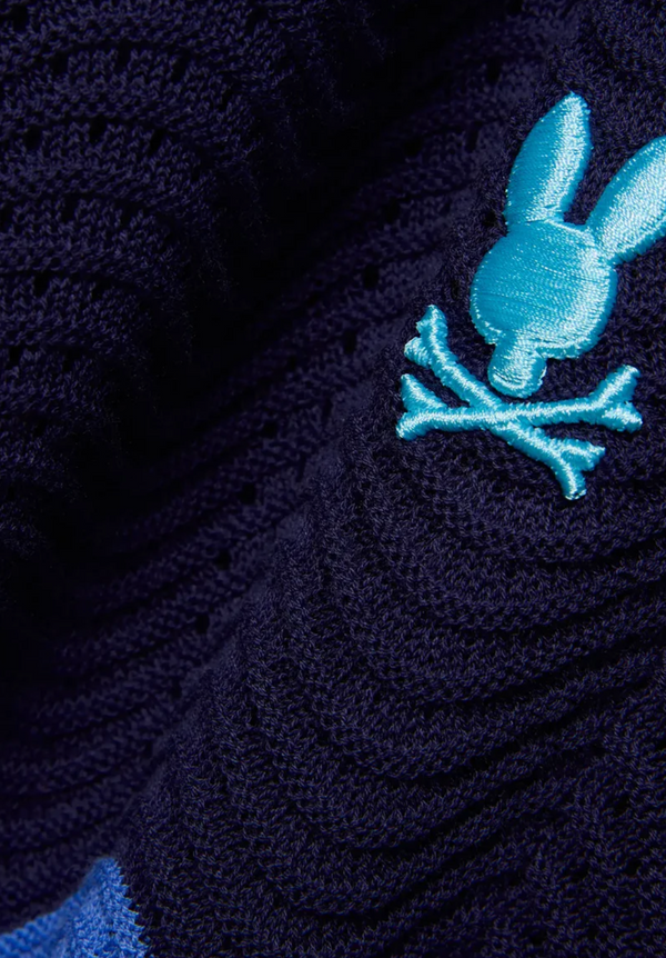 Psycho Bunny Holden Knit Short 6" | Evening Blue