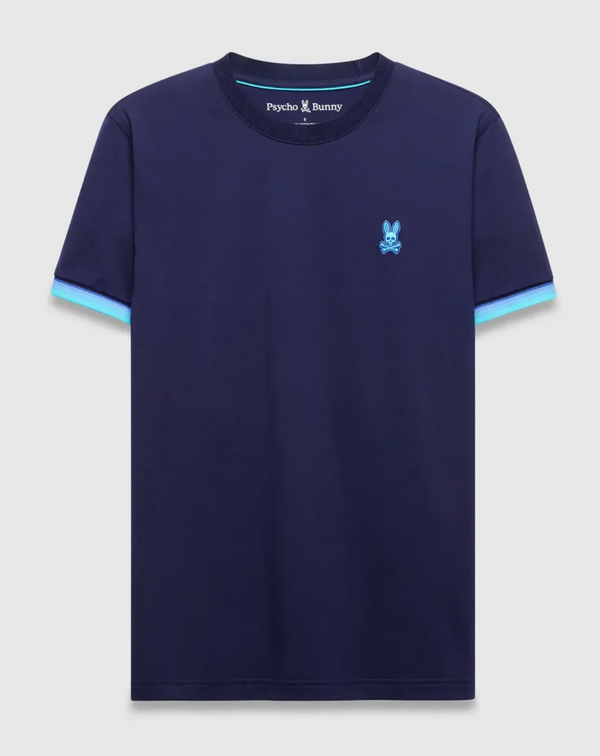 Psycho Bunny Mens Holden Tee | Evening Blue