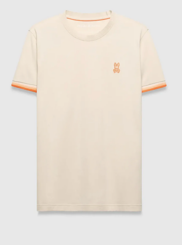 Psycho Bunny Mens Holden Tee | Sand Shell