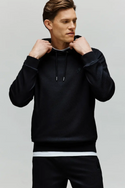 Psycho Bunny Mens Kai Hoodie | Black