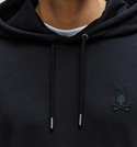 Psycho Bunny Mens Kai Hoodie | Black