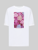 Psycho Bunny Mens Rowen Bunny Graphic Tee | White