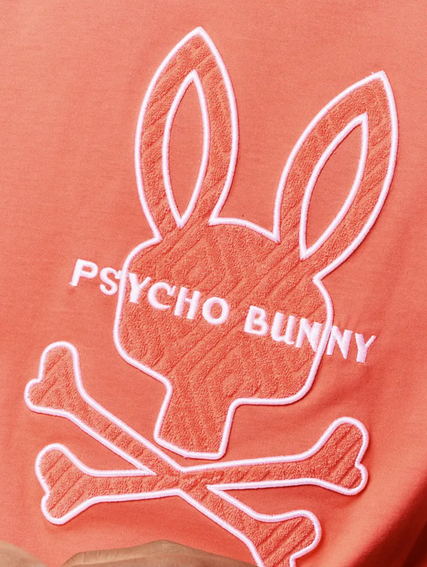 Psycho Bunny Mens Craig Graphic Tee | Amberglow