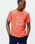 Psycho Bunny Mens Craig Graphic Tee | Amberglow