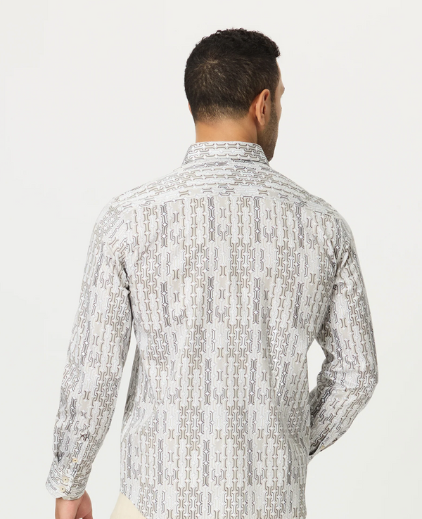 ROBERT GRAHAM SHIRT MISSING LINKS | KHAKI