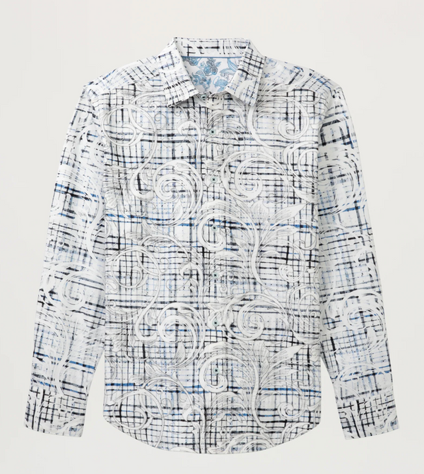 ROBERT GRAHAM SHIRT WEBSTER | WHITE