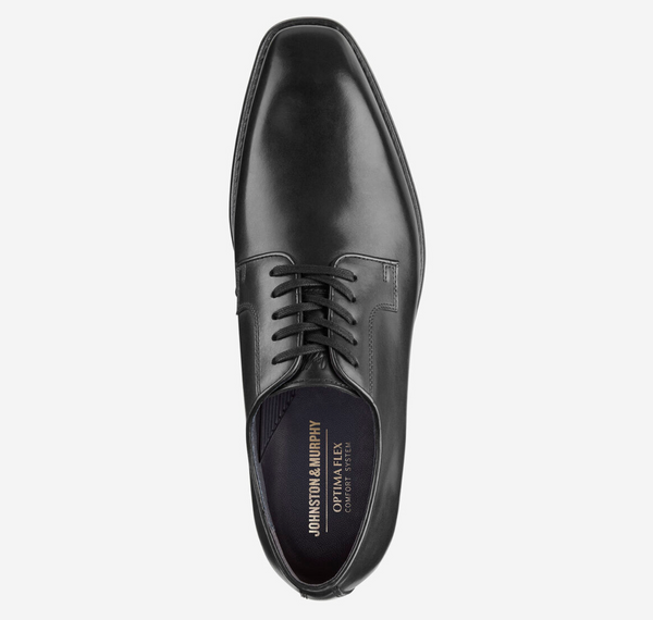 Johnston & Murphy Dress Shoe Ashton Plain Toe | Black