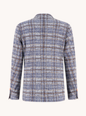 A Fish Named Fred Fancy Check Blazer | Jeans Blue