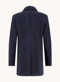 A Fish Named Fred Overcoat Small Structure | Navy