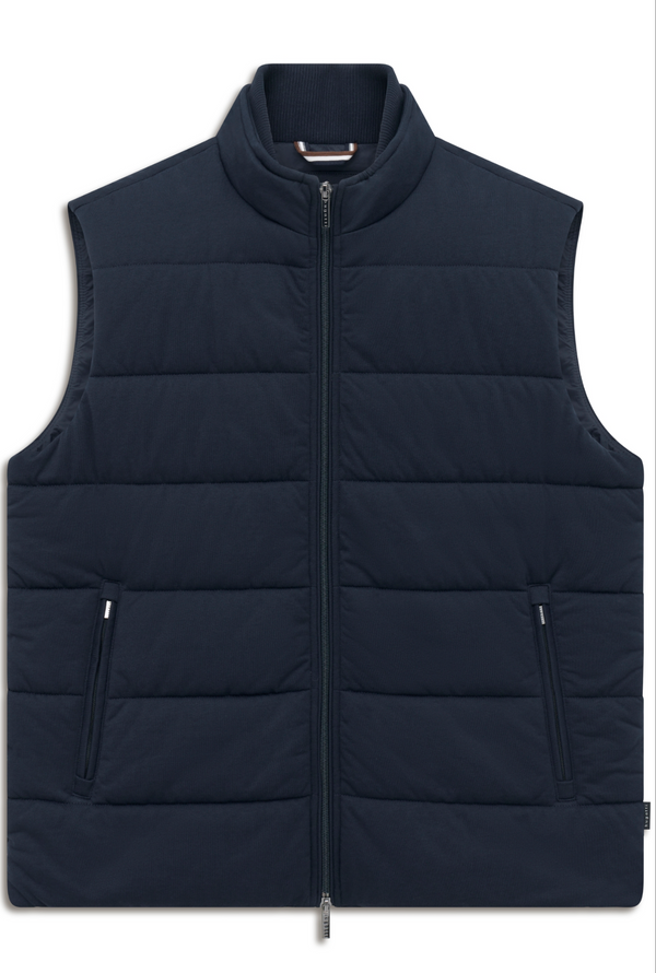 Bugatti Knit Vest | Navy