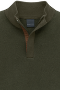 Bugatti Sweater 1/2 Zip | Olive