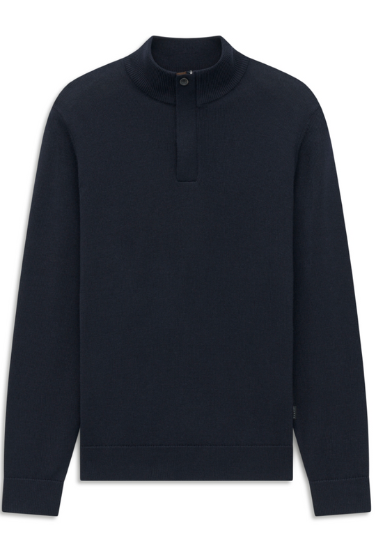 Bugatti Sweater 1/2 Zip | Navy