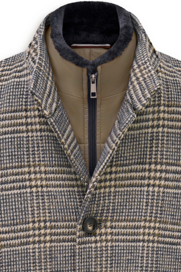 Bugatti Wool Over Coat | Navy