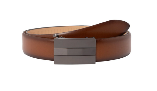 Lloyd Ratchet Belt | Brandy