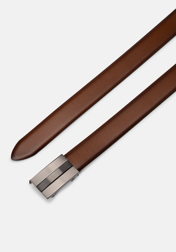 Lloyd Ratchet Belt | Brandy