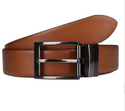 Lloyd Reversible Belt | Cognac/Black